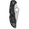 Spyderco 2023 Spyderco Reveal 8 Delica 4 Wildland Firefighter Foundation, Lightweight Blk, Flat Ground Combo SPY-C11FPSBKRD - alternate 2